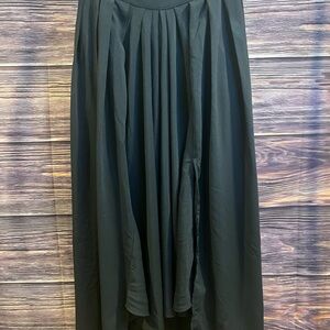 Chic Black High-Low Skirt